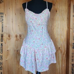 Floral Spaghetti Strap Dress